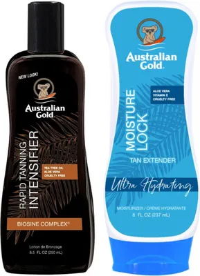 Zdjęcie produktu dla Australian Gold Rapid Tanning Intensifier + Moisture Lock 237ml