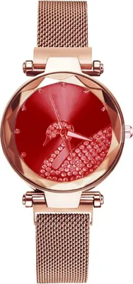 Produktbild von Elegante Damenuhr Elina in Roségold mit Zirkonen - Stilvoll & Funktional KP33562