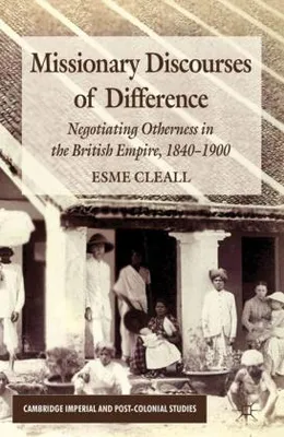 Produktbild von Missionary Discourses of Difference