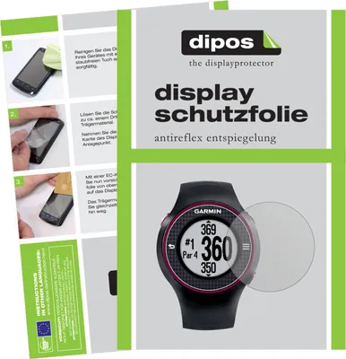 Produktbild von 6x Schutzfolie für Garmin Approach S3 matt Displayschutzfolie Folie Display Schutz dipos