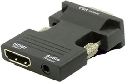 Obrázek produktu pro Microconnect HDMIVGAAUDIOB, VGA (D-Sub), HDMI + Audio, Černá