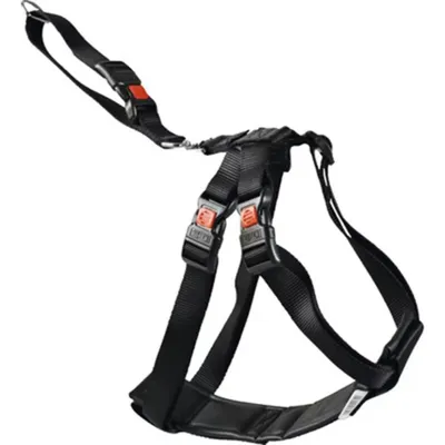 Produktbild von FLAMINGO Autosicherheitsgeschirr Größe L 50-70 cm Schwarz 1032111