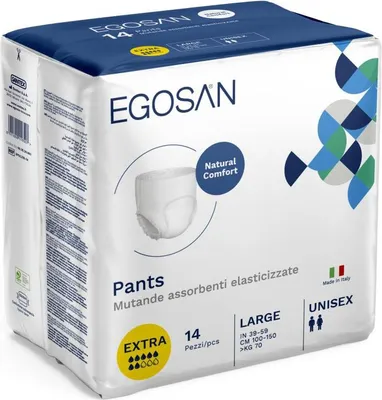 Image de Egosan Pants Extra Large - 1 paquet de 14 protections