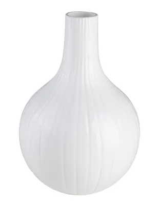 Zdjęcie produktu dla Wazon cebulowy mały (19x19x28cm), biały