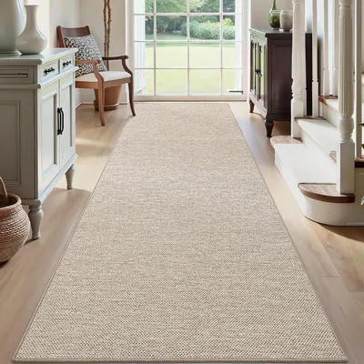 Obrázek produktu pro Podložka do vany/sprchy – 60 x 180 cm – Guma – Protiskluzová – Béžová