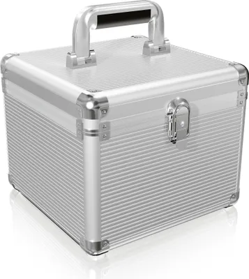 Zdjęcie produktu dla ICY BOX IB-AC628, Walizka, Metal, Plastik, Srebrny, 2.5,3.5", Dowolna marka, Srebrny
