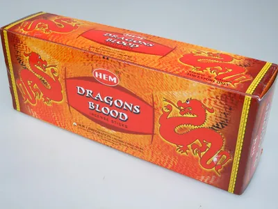 Produktbild von 120 Räucherstäbchen DRAGON BLOOD Duft von HEM aus Indien