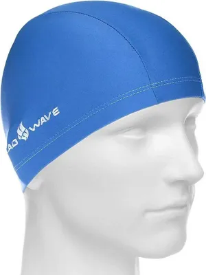 Produktbild von Madwave Elasthan Junior Badekappe Blau Blau One Size