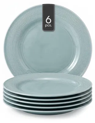 Produktbild von Speiseteller - Hellblau - Porzellan - Ø 28 cm - 6er Set