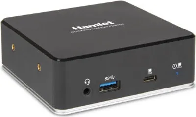 Image de Hamlet HDKC-PD8000 Station d'accueil USB-C 3.2 Gen 1 avec HDMI et LAN Noir
