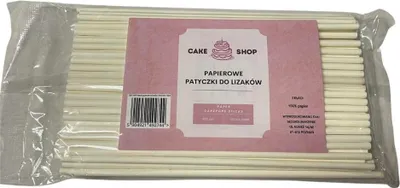 Obrázek produktu pro Papírové špejle na dortíky 15 cm, 100 ks