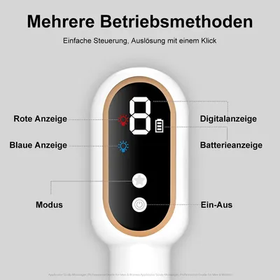Produktbild von Elektrische Massagebürste 3-in-1 für Kopfhautpflege, mit mehreren Stufen, tragbar und wasserdicht