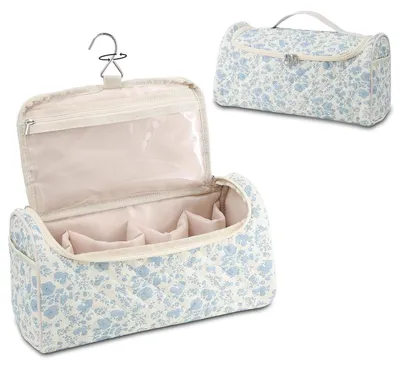 Immagine prodotto di Borsa da toilette imbottita per articoli da parrucchiere - Valigetta da viaggio resistente agli urti