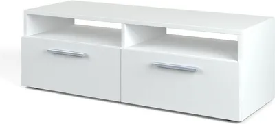 Produktbild von Vicco Lowboard Diego, 95 x 38 cm, Weiß Hochglanz