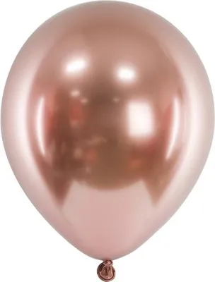 Produktbild von Glanzballons, 46 cm, Roségold (1 Packung / 5 Stück)