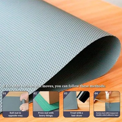 Produktbild von Famanu Verdickungsplatten 60cm x 500cm - Antislip, wasserfest