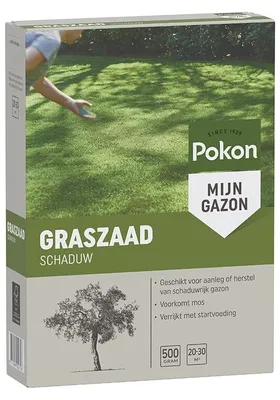 Productafbeelding van Pokon Graszaad schaduw met startvoeding 500 gr 20-30 m2