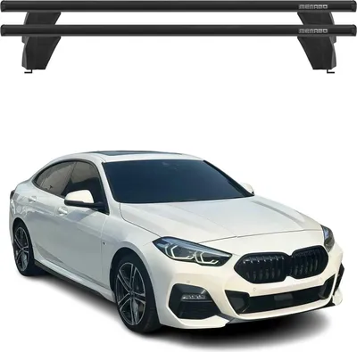 Image de Menabo Barres de toit transversales pour BMW 2 Gran Coupe F44 2019-2024 Alu Noir