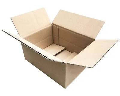 Produktbild von 25x Faltkarton 220x160x(50)-100mm mit variabler Höhe 1-wellig Dickwelle braun