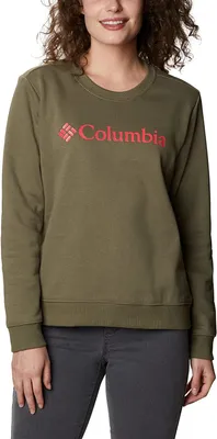 Produktbild von Columbia Damen Crew Pullover mit Logo und Rundhalsausschnitt