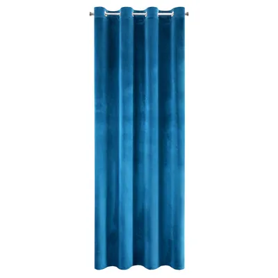Image de Eurofirany SAMANTA Rideau 140x250 Œillets Bleu marine