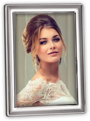 Obrázek produktu pro ZEP vysoký lesklý fotorámeček Lidia 10 x 15 cm, stříbrný
