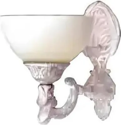 Produktbild von Wandleuchte Wandlampe Wandleuchten Art Lüster Wand Lampen Weiß Glas