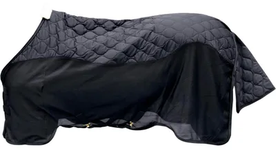 Image de Kentucky Horsewear Transportdecke Abschwitzdecke Combo Cooler Black 5'9 (125cm)