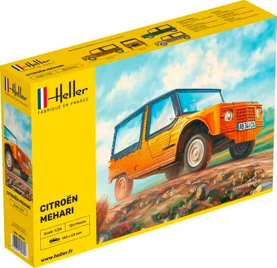 Image de Heller Citroën Mehari (Version 1)  1:24 80760