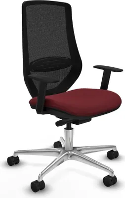 Produktbild von Bürostuhl Piqueras y Crespo D086N0W Granatrot