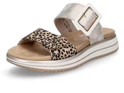 Produktbild von Remonte Damen Pantolette leo gold