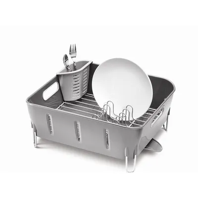 Obrázek produktu pro Kompaktní stůl na mytí nádobí, šedý - Simplehuman