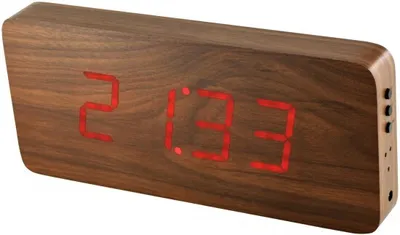 Produktbild von Digitaler LED Wecker/Uhr MPM mit Datum und Thermometer 3672.50, rot