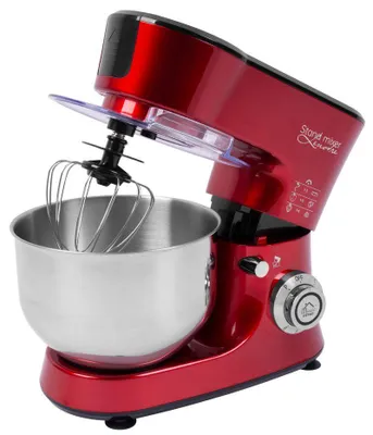 Produktbild von Küchenmaschine MagicHome Lenotre, 1000 W, 230 V, 3-in-1, rot-schwarz