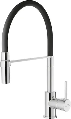 Productafbeelding van Kameleon Zwarte Wasbakmixer - H/Bz-29-L04