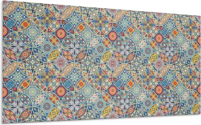 Produktbild von Mosaikmuster In Symmetrie – Selbstklebende Fliesen – Wandverkleidung – Wandpaneel – PVC Fliesen – Vinylflisen – PCV Flisen – Selbstklebend – Wanddeko – 120 x 60 cm