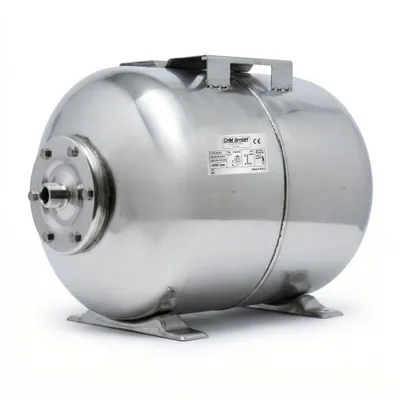Produktbild von CHM GmbH Edelstahl Membrankessel 50 L, Druckkessel Hauswasserwerk Drucktank