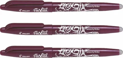 Produktbild von Frixion Ball 0.7 3er-Set weinrot