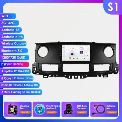 Obrázok produktu pre Autorádio – 2DIN autorádio – Multimediálny systém – GPS navigácia – CarPlay, Android Auto