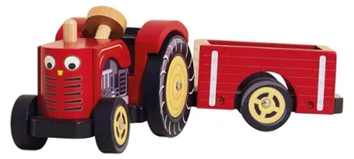 Immagine prodotto di Le Toy Van Trattore rimorchio in legno