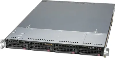 Produktbild von Supermicro Chassis SuperChassis 1U CSE-815BTQC-R860W - Gehäuse - PC-/Server Netzteil