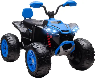 Produktbild von Kinder-Elektro-Quad, 24V Elektro-Fahrzeug mit 4 Rädern, Scheinwerfer, USB-Anschluss, MP3-Funktion, 6,5 km/h, 3-8 Jahre
