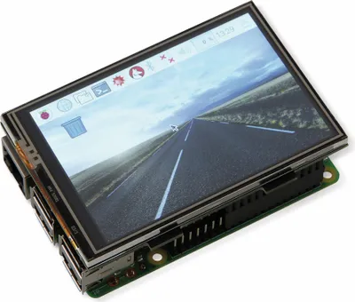 Immagine prodotto di Modulo display Joy-it Raspberry Pi® JT3.5TR Raspberry Pi® 2 B, Raspberry Pi® 3 B, Raspberry Pi® B+ (JT3.5TR)