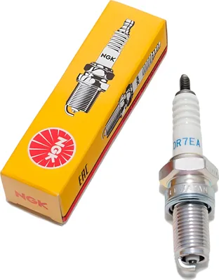 Produktbild von Zündkerzen Set NGK 2x DR7EA Zündkerze entstört, 19,0mm Langgewinde Ø 12,0mm Hex 18,0mm, Elektrodenabstand 0,75mm, Wärmewert 7, 7839