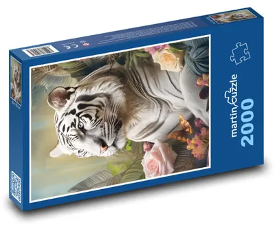 Obrázek produktu pro martinpuzzle - Puzzle 2000 - Bílý tygr