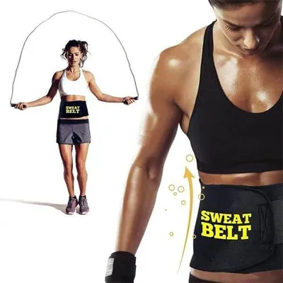 Obrázok produktu pre Zoštíhľujúci pás na brucho s termoefektom – Neoprénový saunový fitness pás na potenie, unisex - SaunaBelt