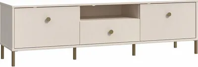 Produktbild von Fernsehschrank Salvatrice Svtt131 Tv-Schrank 168X48X42 Cm Beige Lowboard 2 Türen 1 Schublade