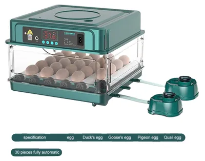 Obrázek produktu pro Inkubátor, inteligentní automatizace, univerzální systém vkládání vajec, kapacita 30 vajec
