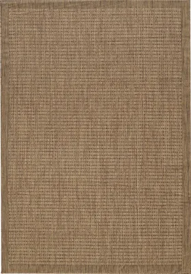 Produktbild von Teppium In & Outdoor Teppich Terrasse Balkon Küchenteppich Wetterfest Sisal Optik Flachgewebe Einfarbig mit Struktur, Grösse: 120x170 cm