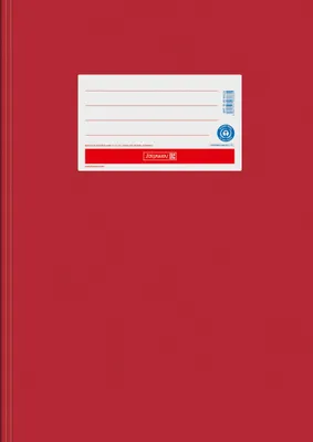Produktbild von 10X BRUNNEN 104055424 Hefthülle A4 Papier hochrot